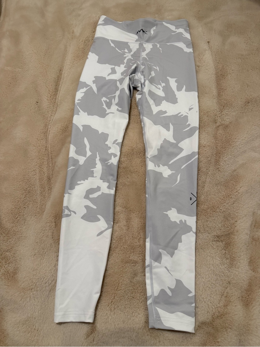 DOPE Grey & White Camo Kids Leggings